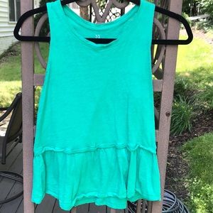 peplum tank